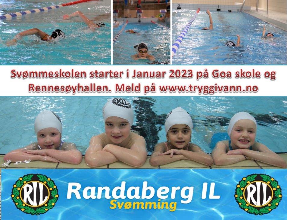 Svømmeskolen starter på Goa skole og Rennesøyhallen i januar 2023